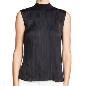 VINCE. Variegated Rib Shell Top (used)